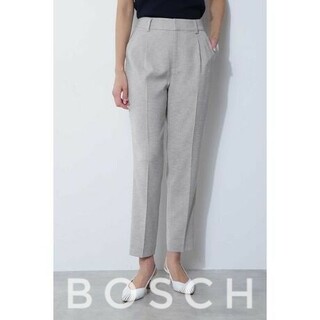 BOSCH - bosch［ウォッシャブル］麻調オックスセットアップパンツ テーパード 日本製