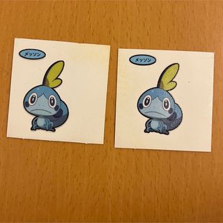 ポケモン(ポケモン)のポケモンパン  デコキャラシール  メッソン  2枚セット (キャラクターグッズ)