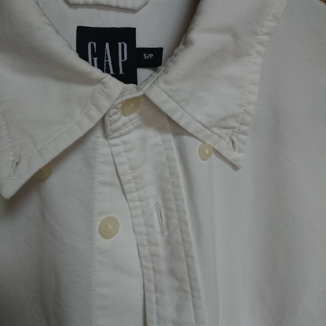GAP(ギャップ)のGAP オックスフォードシャツ 半袖 白 S メンズのトップス(シャツ)の商品写真