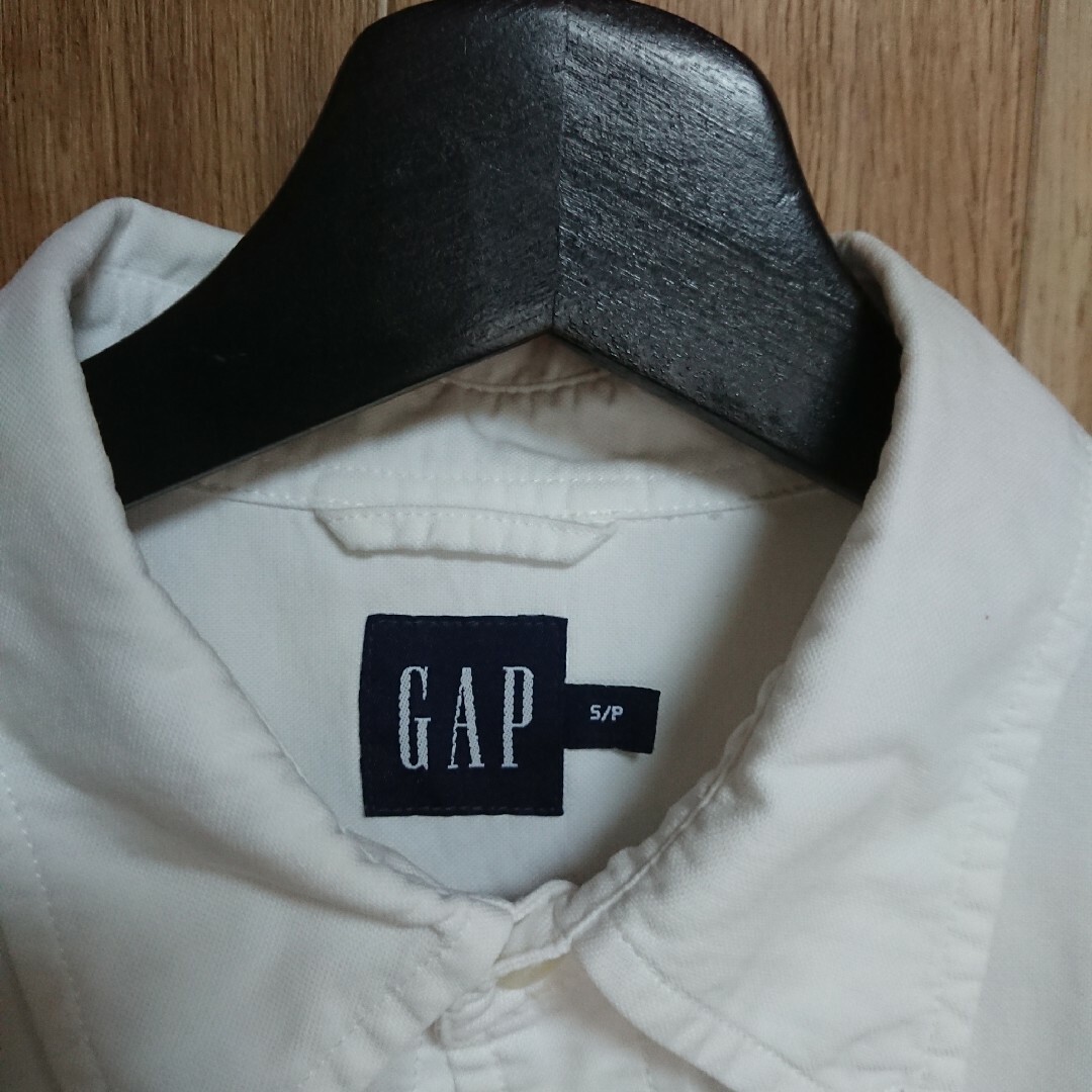 GAP(ギャップ)のGAP オックスフォードシャツ 半袖 白 S メンズのトップス(シャツ)の商品写真