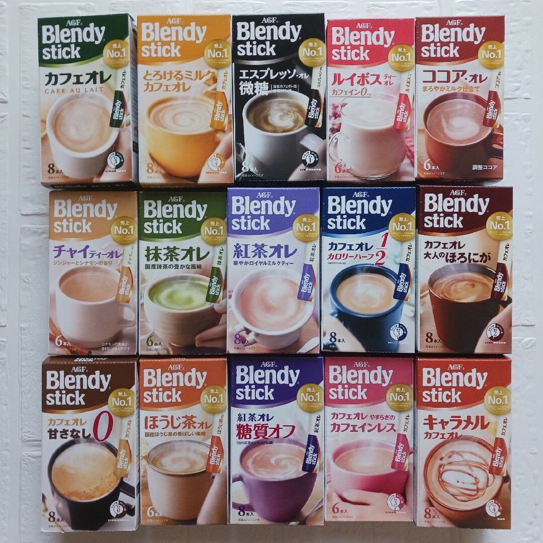 ブレンディスティック詰め合わせ 15種類 54本セット 食品/飲料/酒の飲料(コーヒー)の商品写真