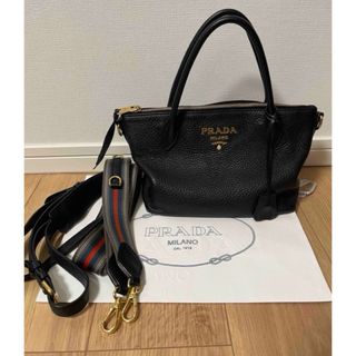 プラダ(PRADA)のPRADA プラダ 2つショルダー付き ハンドバッグ 1BA111(ハンドバッグ)