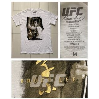 ヴィンテージ(VINTAGE)の美品 日本製 UFC bruce lee ブルースリー ヌンチャク Tシャツ M(Tシャツ/カットソー(半袖/袖なし))