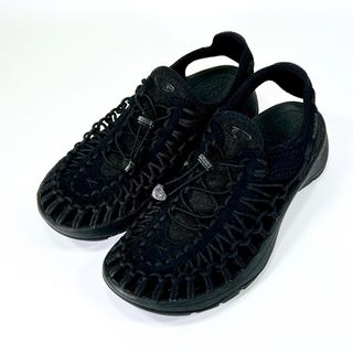 キーン(KEEN)の【新品未使用】KEEN UNEEK キーン ユニーク サンダル 黒 24.5(サンダル)