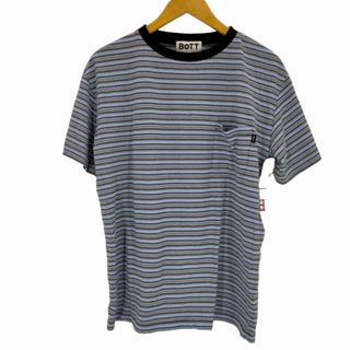 BOTT(ボット) 22ss Jacquard Border Tee メンズ(Tシャツ/カットソー(半袖/袖なし))