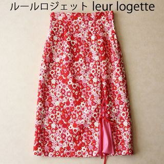 ルールロジェット(leur logette)の新品 ルールロジェット(leur logette) 刺繍スカート(ひざ丈ワンピース)