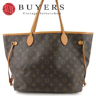 ルイヴィトン(LOUIS VUITTON)の【中古】 ルイ・ヴィトン トートバッグ ネヴァーフルMM M40156 モノグラムキャンバス ヌメ革 ブラウン ゴールド金具 肩掛け レディース 女性 LOUIS VUITTON(トートバッグ)