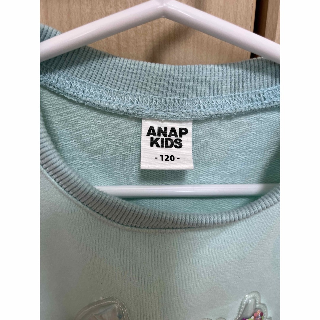 ANAP Kids(アナップキッズ)のANAP 半袖 Tシャツ 120cm キッズ/ベビー/マタニティのキッズ服女の子用(90cm~)(Tシャツ/カットソー)の商品写真