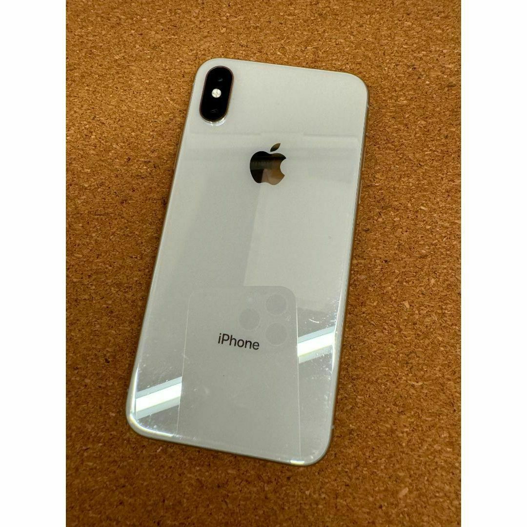 iPhone X Silver 256 GB SIMフリー スマホ/家電/カメラのスマートフォン/携帯電話(スマートフォン本体)の商品写真