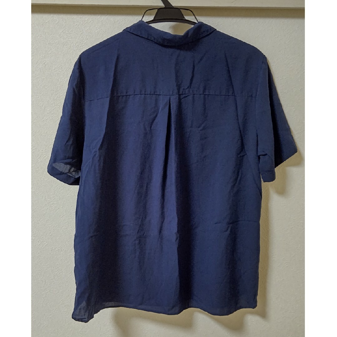 UNIQLO(ユニクロ)のレーヨンブラウス レディースのトップス(シャツ/ブラウス(半袖/袖なし))の商品写真