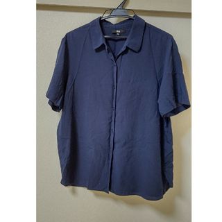 ユニクロ(UNIQLO)のレーヨンブラウス(シャツ/ブラウス(半袖/袖なし))