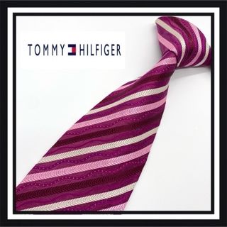 【高級ブランド】TOMMY HILFIGER トミーヒルフィガー ネクタイ