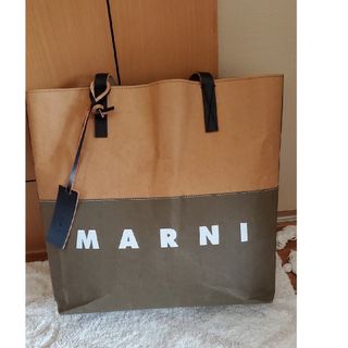 Marni - MARNIマルニ　ロゴプリント トートバッグ