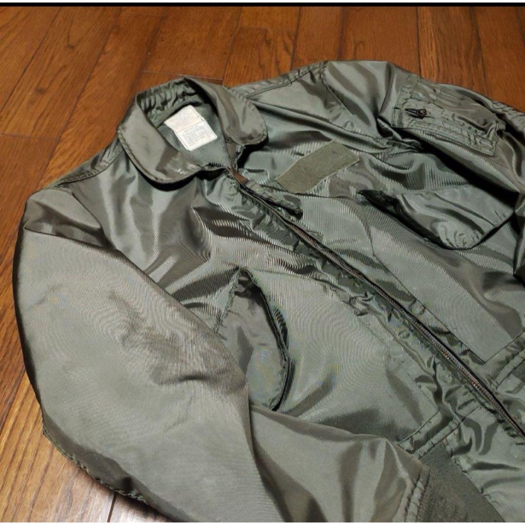 VINTAGE(ヴィンテージ)の米軍実物 80s usairforce cwu-45p フライトジャケット M メンズのジャケット/アウター(ミリタリージャケット)の商品写真