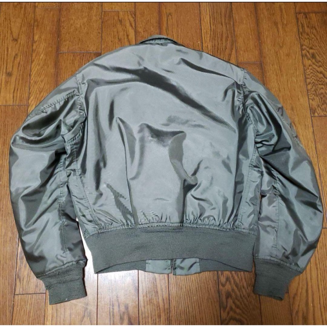 VINTAGE(ヴィンテージ)の米軍実物 80s usairforce cwu-45p フライトジャケット M メンズのジャケット/アウター(ミリタリージャケット)の商品写真