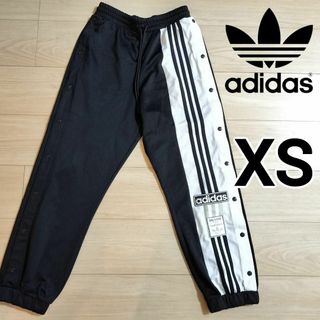 オリジナルス(Originals（adidas）)のアディダス 黒 アディブレイク スナップパンツ 女性XS ジャージ 中島健人着用(その他)