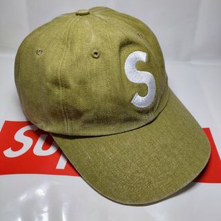 シュプリーム(Supreme)のシュプリーム Pigment Canvas S Logo 6-Panel(キャップ)