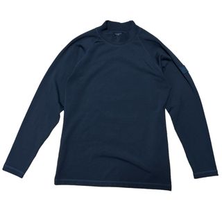 muta - muta MARINE ストレッチ ハイネックロングスリーブTシャツ 紺 L相当