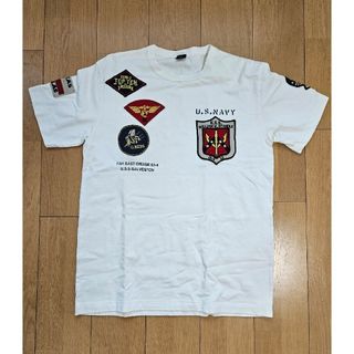 AVIREXワッペン半袖Tシャツ‼️