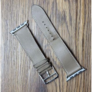 エルメス(Hermes)の1750 Apple Watch エルメス　エトゥープ　49/45/44/42㎜(レザーベルト)