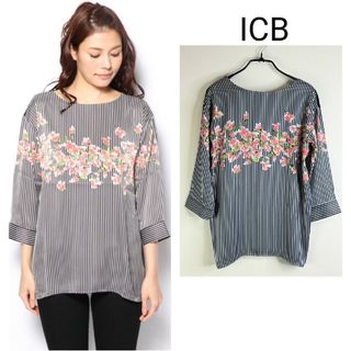 ICB - アイシービー Vera Print カットソー