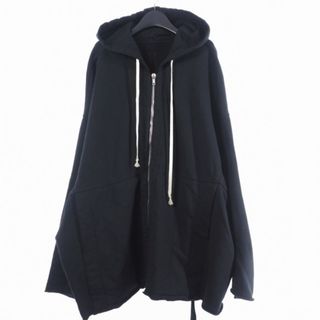 Rick Owens - リックオウエンス 22AW ジップ ジャケット パーカー XS ブラック 