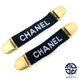CHANEL - CHANEL シャネル ゴールド金具 左右ペア ベルト アームバンド 袖止め シャツガーター アームガーター アームバンド 小物 ブランド