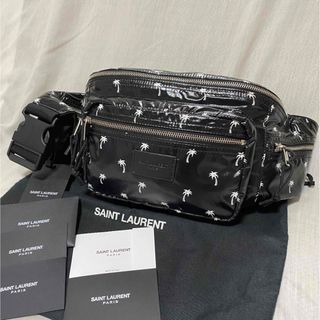 サンローラン(Saint Laurent)の新品 本物 正規品 サンローラン メンズ  ボディバッグ ベルトバッグ 黒(ボディーバッグ)