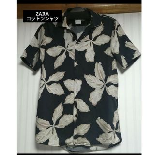 ザラ(ZARA)のZARA MEN(ザラ) コットンシャツ 半袖シャツ(シャツ)