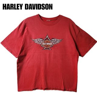 ハーレーダビッドソン(Harley Davidson)のハーレーダビッドソン　スペード柄　カリフォルニア　Tシャツ　USA製　XL相当(Tシャツ/カットソー(半袖/袖なし))