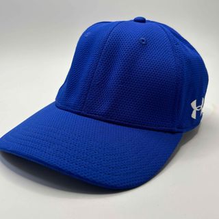 アンダーアーマー(UNDER ARMOUR)のアンダーアーマ ブルー　青　キャップ　帽子 ユニセックス(キャップ)