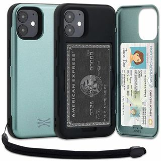 【色:グリーン】TORU CX PRO iPhone 12 Mini ケース カ(その他)