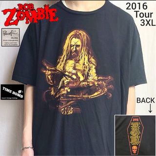 10s 00s Rob Zombie ロブゾンビ バンドTシャツ バンT Y2K(Tシャツ/カットソー(半袖/袖なし))