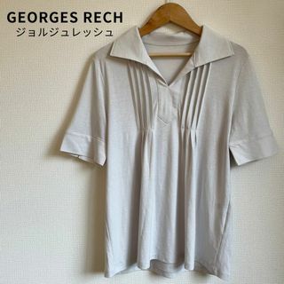 GEORGES RECH 襟付きTシャツ 半袖カットソー 日本製 コットン100