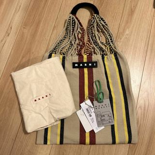 マルニ(Marni)のMARNI Market バッグ ハンモック エクリュ　トートバッグ(トートバッグ)