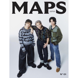 新品未読 Number_i 雑誌 MAPS JAPAN
