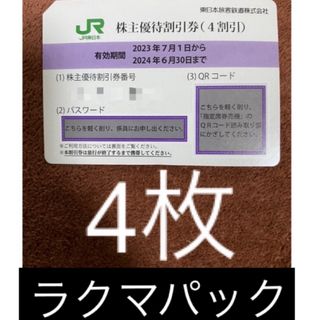 JR東日本 株主優待 4枚(その他)