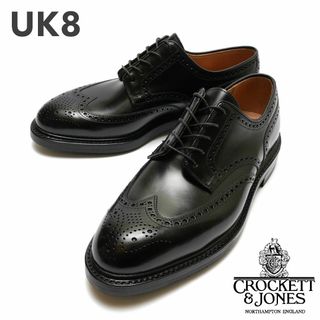 クロケットアンドジョーンズ(Crockett&Jones)の新品 CROCKETT&JONES PEMBROKE レザー ダービーシューズ(ドレス/ビジネス)