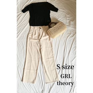 GRL - 【B品】GRLワイドパンツ theoryサマーニットSサイズコーデ売りまとめ売り