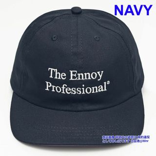 ワンエルディーケーセレクト(1LDK SELECT)のennoy COTTON CAP NAVY エンノイ コットンキャップ ネイビー(キャップ)