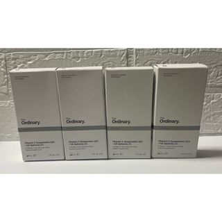 新品The Ordinary ビタミンC サスペンション 30ml 4箱セット(美容液)