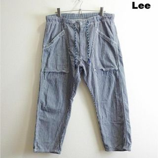 リー(Lee)のLee　ダンガリーズ イージーベイカー クロップドパンツ　【L】　ヒッコリー(ワークパンツ/カーゴパンツ)