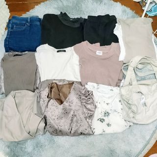 アメリエルマジェスティックレゴン(amelier MAJESTIC LEGON)のMサイズ洋服セット 10着+バッグ1点+おまけ5点(ロングワンピース/マキシワンピース)