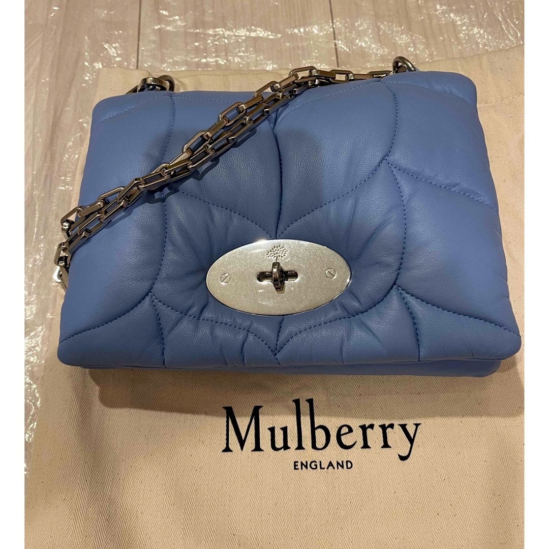 Mulberry(マルベリー)のマルベリー　リトルソフティ　コーンフラワーブルー レディースのバッグ(ショルダーバッグ)の商品写真