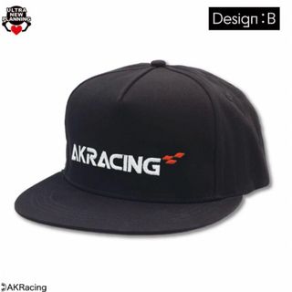 AKRACING エーケーレーシング ロゴデザイン キャップ【ブラック】(キャップ)