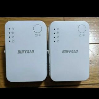 バッファロー(Buffalo)のWi-Fi中継機 AirStation WEX-1166DHPS/N　２台 BU(PC周辺機器)