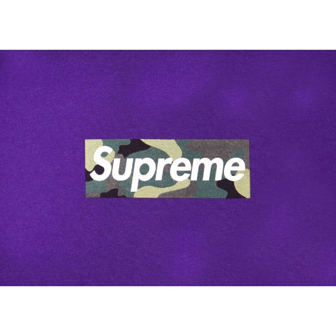 Supreme Box Logo Tee ボックス ロゴ Camoカモ紫 L Tシャツ Supreme Box Logo Tee ボックス ロゴ Camoカモ紫 L Tシャツ