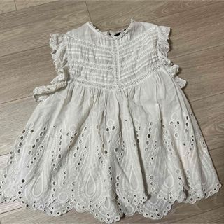 ZARA - ZARA トップス コットン ブラウス XS