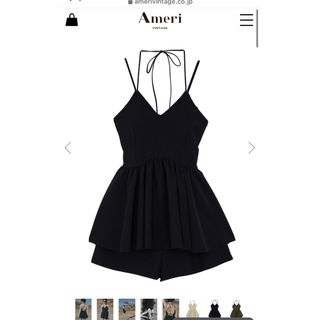 アメリヴィンテージ(Ameri VINTAGE)のameri vintage WAVE PEPLUM SWIMWEAR(水着)