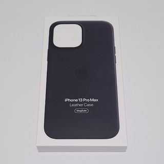 アップル(Apple)のアップル純正 iPhone 13 Pro Max レザーケース ミッドナイト(iPhoneケース)